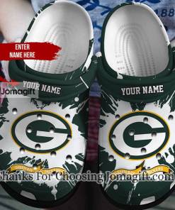Personalized Green Bay Packers Crocs Gift