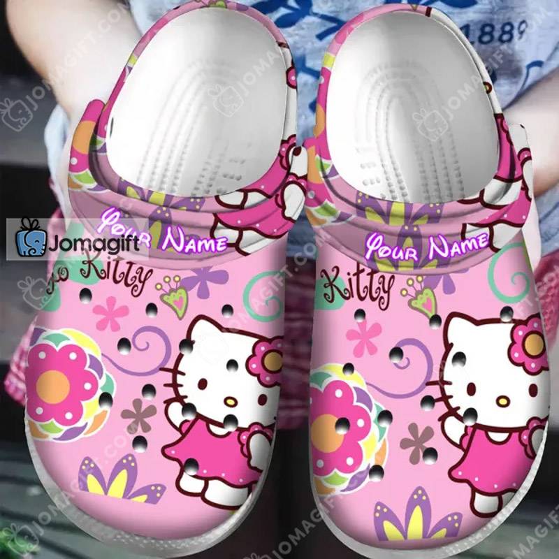Personalized Hello Kitty Crocs Gift 1