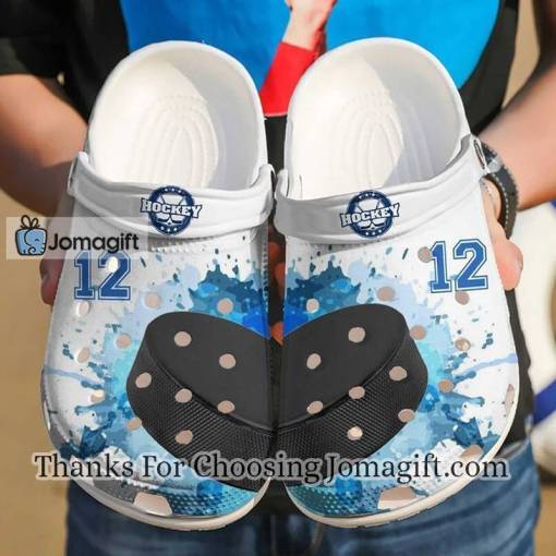 Personalized Hockey Crocs Shoes Gift