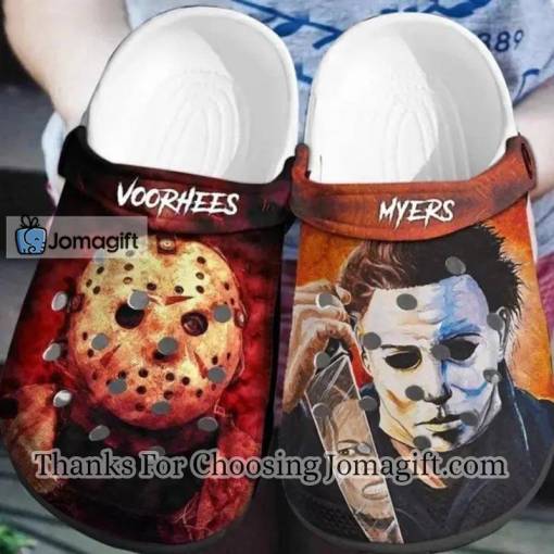 [Trendy] Personalized Jason Voorhees Michael Myers Crocs Gift