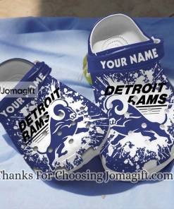 [Custom name] Rams Crocs Crocband Clogs Shoes Gift
