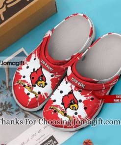 [Personalized] Louisville Cardinals Crocs Shoes Gift