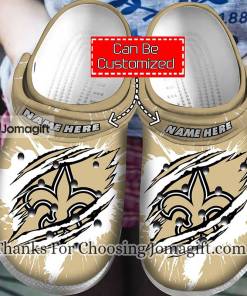 New Orleans Saints Polka Dots Colors Crocs Clog Shoes