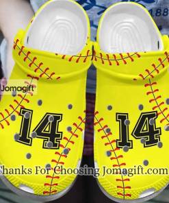 Personalized Softball Crocs Gift 1