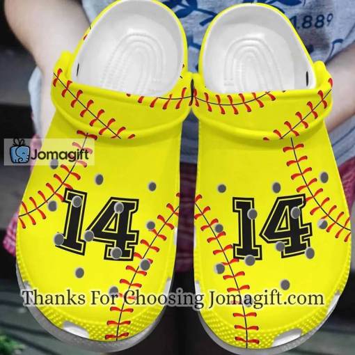 Personalized Softball Crocs Gift