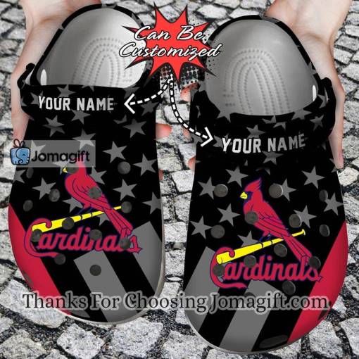 [Personalized] St Louis Cardinals Star Flag Crocs Gift