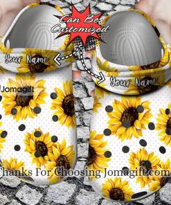 Personalized Sunflower Crocs Gift 1