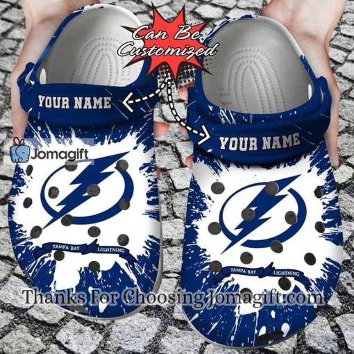 Personalized Tampa Bay Lightning Crocs Shoes Gift