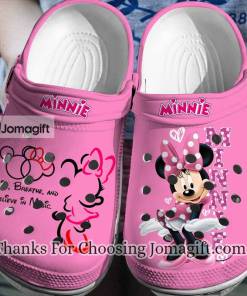Pink Minnie Crocs Gift 1