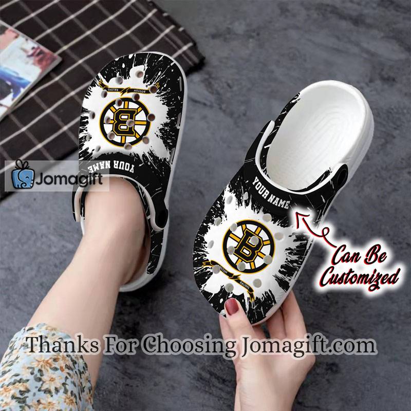 Popular Custom Name Boston Bruins Crocs Gift 1