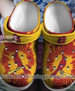 Custom St. Louis Cardinals Star Flag Crocs Clog Shoes