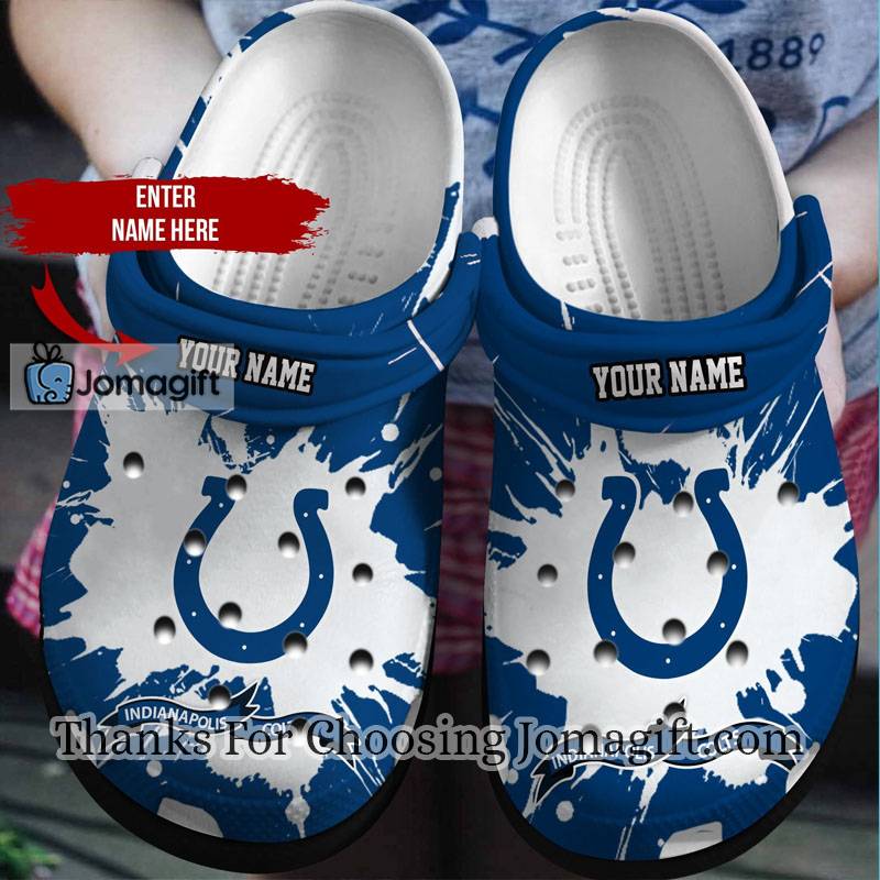 Premium Personalized Indianapolis Colts Crocs Gift 1