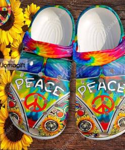 Rainbow Hippie Crocs Gift