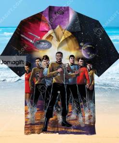 Star Trek Starry Night Hawaiian Shirt Gift