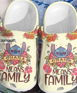 Stitch Ohana Mean Family Crocs Gift 1