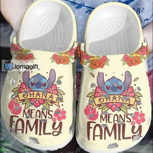 Stitch Ohana Mean Family Crocs Gift