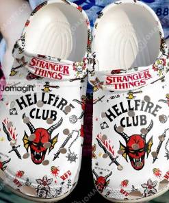 Stranger Things Hellfire Club Crocs Gift 1
