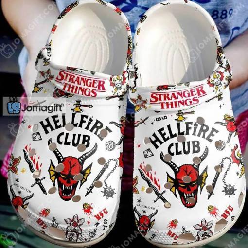 Stranger Things Hellfire Club Crocs Gift