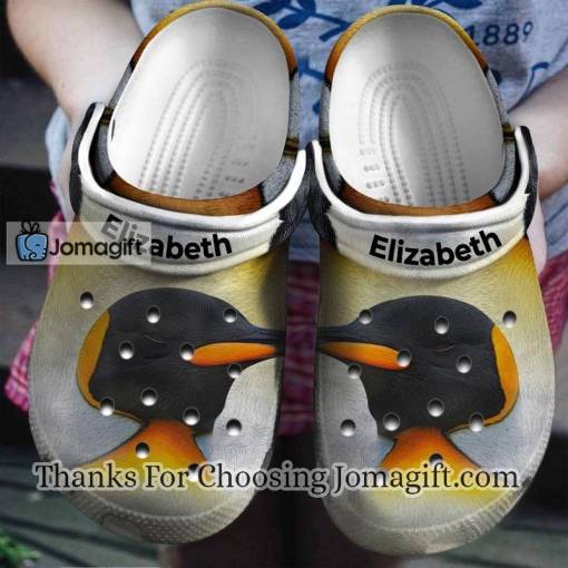 [Stunning] Personalized Penguin Crocs Clogs Gift