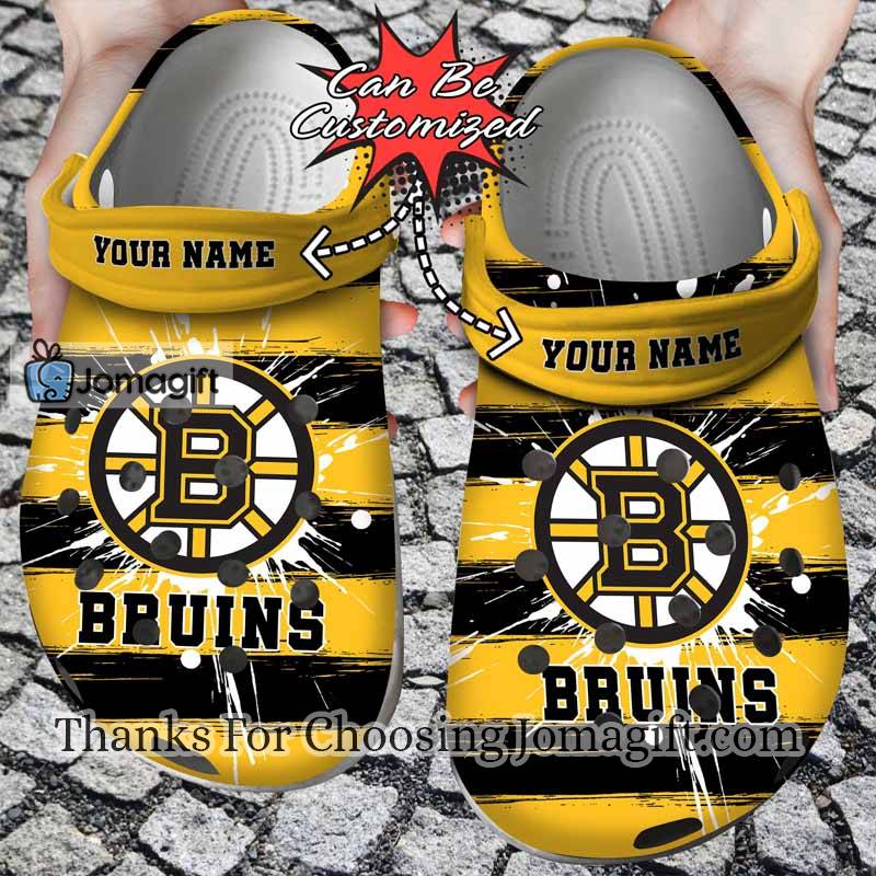 Stylish Customized Boston Bruins Crocs Gift 2