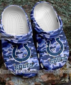 Stylish Indianapolis Colts Purple Camouflage Crocs Gift 1