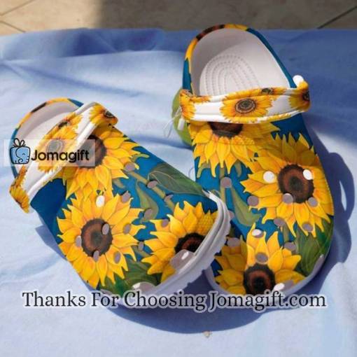 Sunflower Croc Gift