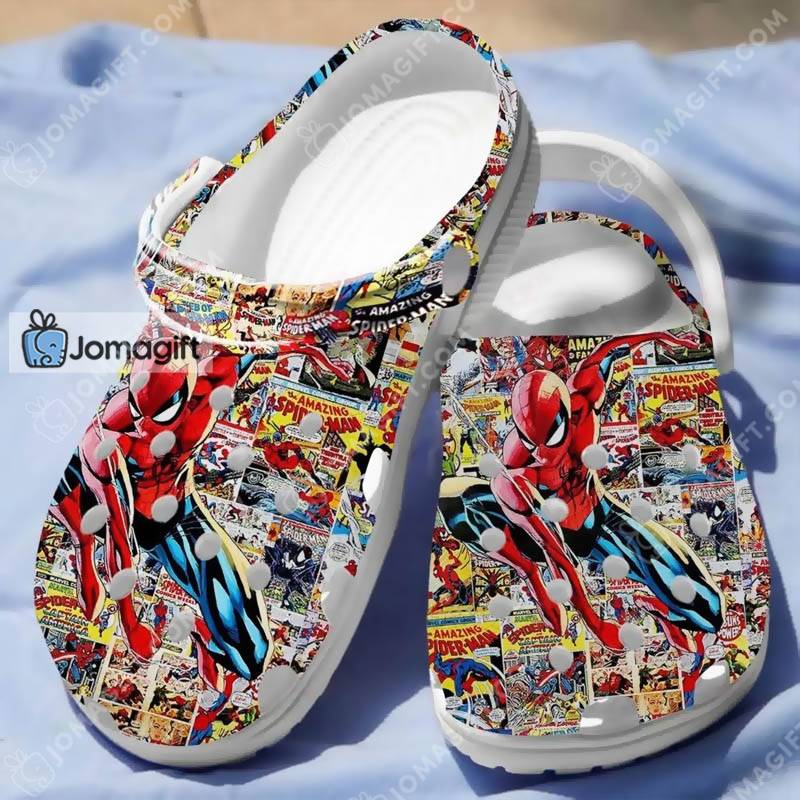 Super Hero Spiderman Crocs Gift - Jomagift