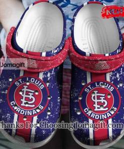 StL Cardinals Baseball Ripped American Flag Crocs Clog Shoes