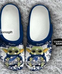 Trendy Personalized Indianapolis Colts Baby Yoda Crocs Gift 1