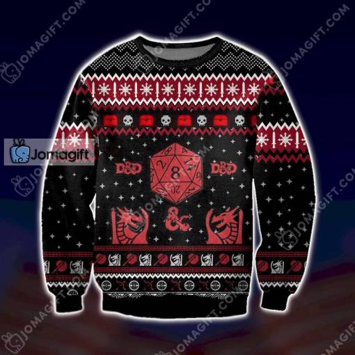 Ugly Christmas Sweater Barcelona Red Gift