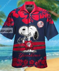 Yankees Hawaiian Shirt Snoopy Gift 1