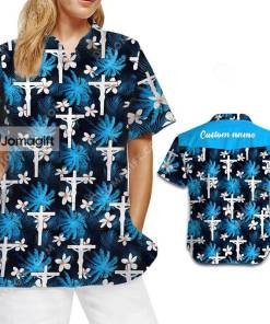 Yankees Jesus Hawaiian Shirt Gift 1
