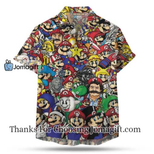 50 Shades Super Mario Hawaiian Shirt Gift