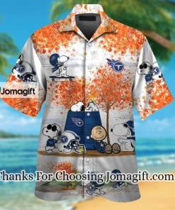 AWESOME Tennessee Titans Snoopy Autumn Hawaiian Shirt Gift 1