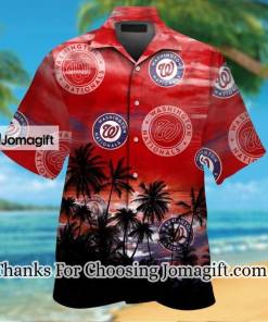[AWESOME] Washington Nationals Hawaiian Shirt  Gift
