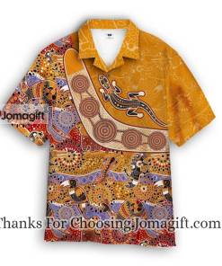 Aboriginal Style Hawaiian Shirt