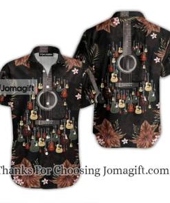 Acoustic Guitar Unisex Hawaiian Shirt