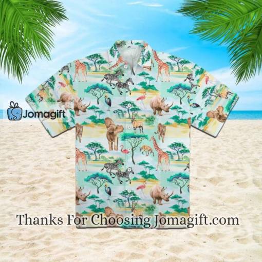 African Animals Hawaiian Shirt