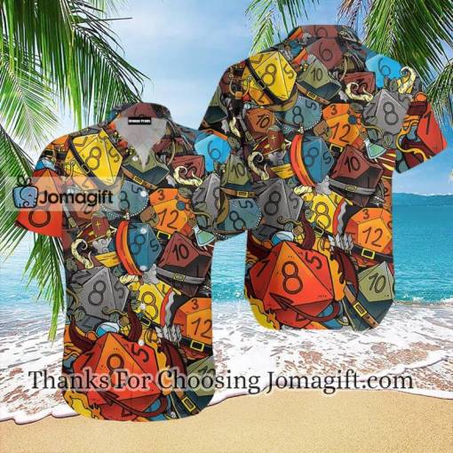 Aloha Shirts Dice Luck Is In Small Things Hawaiian Shirt