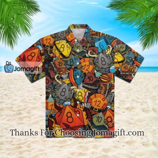 Aloha Shirts Dice Luck Is In Small Things Hawaiian Shirt