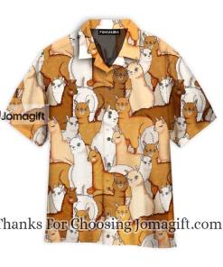 Alpaca Lovers Retro Style Pattern Hawaiian Shirt 1