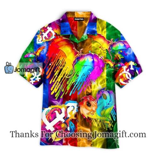 Amazing Colorful LGBT Pride Hawaiian Shirt