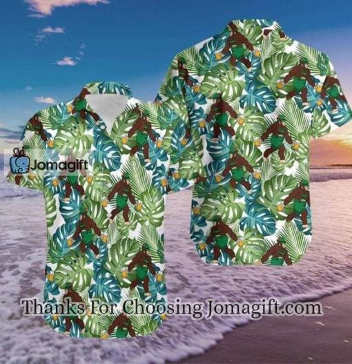 [Amazing] Irish Bigfoot Love Beer Vibe Tropical Hawaiian Shirt For Men And Women