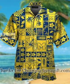[Amazing] Michigan Wolverines Hawaiian Shirt Gift