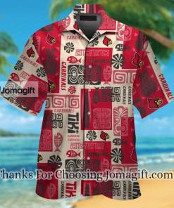 [High-Quality] Louisville Cardinals Summer Hawaiian Shirt Gift