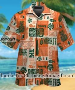 [Amazing] Ncaa Miami Hurricanes Hawaiian Shirt Gift
