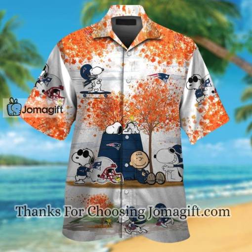 [Amazing] New England Patriots Snoopy Autumn Hawaiian Shirt Gift