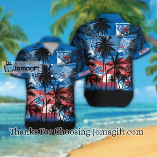 [Amazing] New York Rangers Hawaiian Shirt Gift