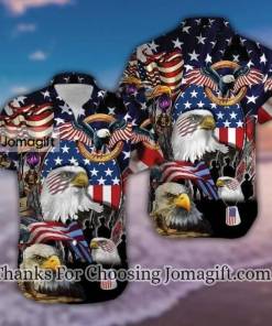 Amazing Patriotic Eagle Hawaiian Shirt 1