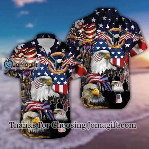 Amazing Patriotic Eagle Hawaiian Shirt